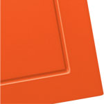 orange garage cabinets